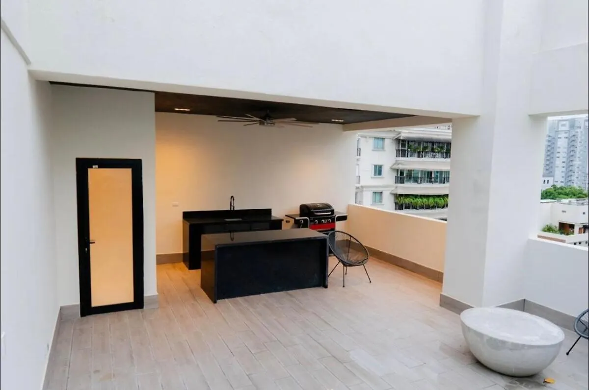 Apartman B Elegante Apto H1, Piscina, Gym, Gazebo, Santo Domingo Dominikai Köztársaság