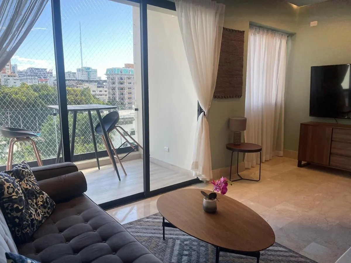 B Elegante Apto H1, Piscina, Gym, Gazebo, Santo Domingo