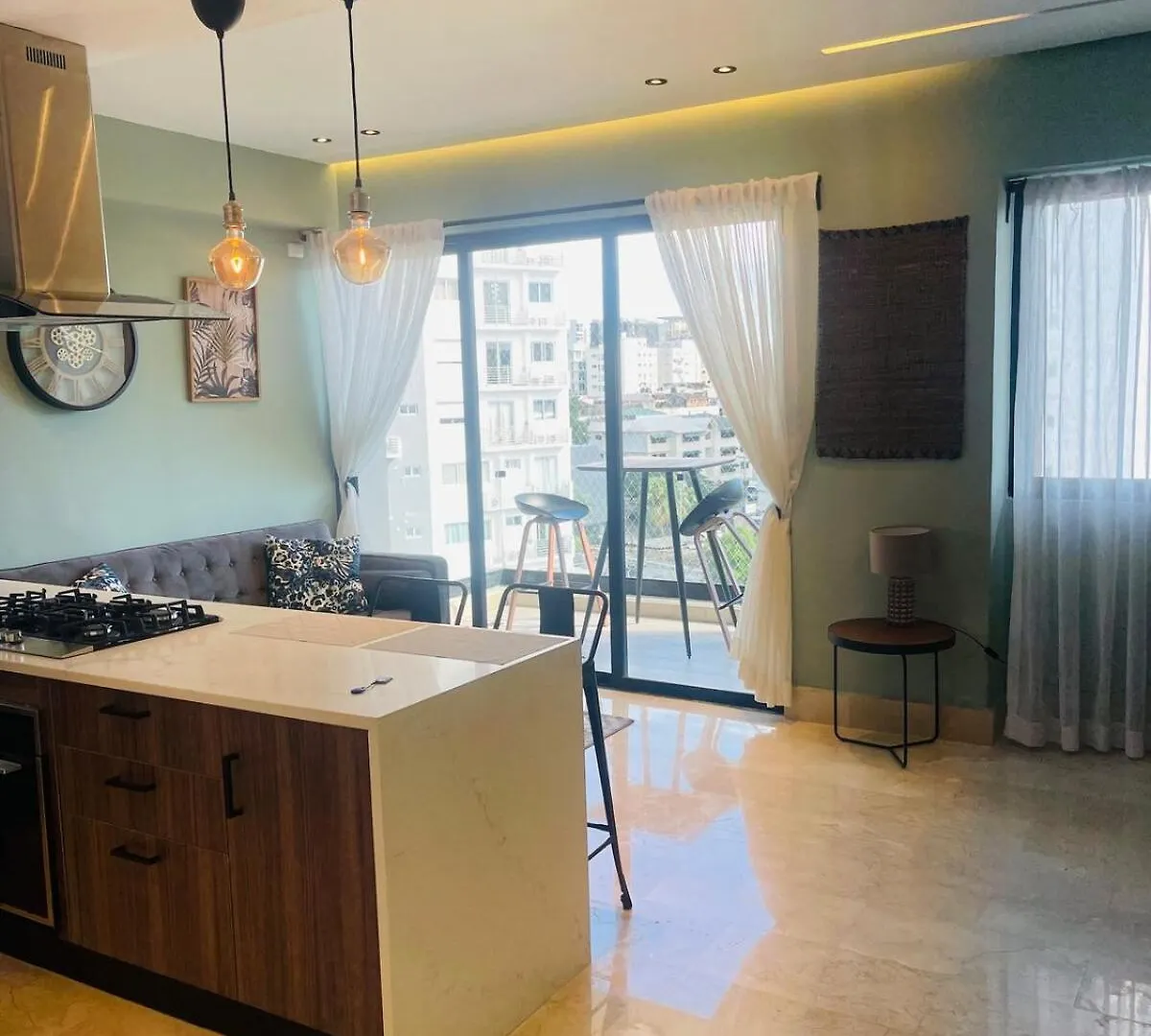 B Elegante Apto H1, Piscina, Gym, Gazebo, Santo Domingo Dominikai Köztársaság